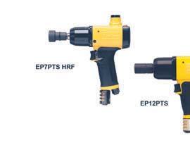 Mit Abschaltautomatik Pistolengriffmodelle EP PTS-Modelle Der ErgoPulse PTS ist ein zuverlässiger und leistungsfähiger Schrauber. Er verfügt über den gleichen Abschaltmechanismus wie die PTX-Modelle.