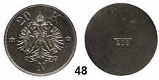 3,37 g. 19,1 mm... Vorzüglich - prägefrisch 50,- 50 LOT von 7 Gulden: 1858A, 1861A, 1875, 1877, 1878, 1879 und 1879 KB.