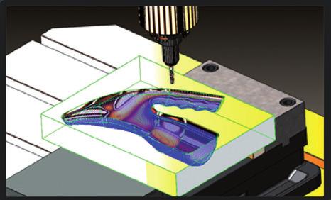 CAMWorks 3D Sie erlernen die Grundlagen der Erstellung von NC-Programmen für die 3-Achsen-Fräsbearbeitung.