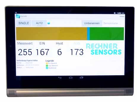 Weltneuheit: BlueSense Kapazitiver Sensor mit Bluetooth Industrie 4.
