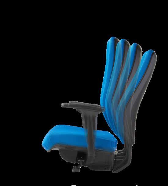 Stilo +/-6 128 Balance -12 Balance -8 6 cm AB Syncro-Activ-Balance -Technik 3D Syncro-3D-Balance Aufrichtungsimpulse der Wirbelsäule für eine aktive, bewegte Sitzhaltung Rückenlehnen-Öffnungswinkel