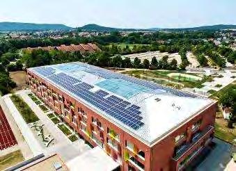 EnergiePLUS Schule Solarisierung Form follows Solarenergy 216 kwp Solarer