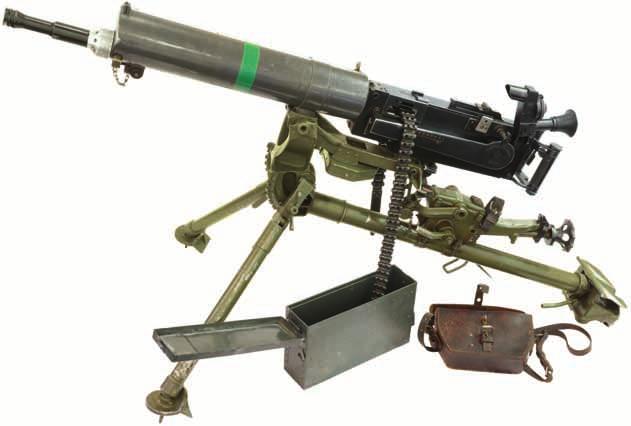 Sonderbewilligungspflichtige Waffen 18278 CHF 2600. 245961 Schweres Maschinengewehr, MG 11, WF Bern, Kal. 7.5x55.