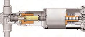 Kompaktes Kryo-Ventil von STÖHR mit integriertem pneumatischem Antrieb Auf dem Markt verfügbare Kryo-Armaturen sind wegen des großen Abstands des Antriebes zum (tiefkalten) Medium bislang