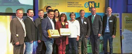 Klimaschutz Auszeichnung bei Umweltgemeindetag Böheimkirchen als e5 Gemeinde ausgezeichnet Bei der hochkarätigen Fachtagung mit 400 Delegierten aus ganz NÖ in Zwentendorf wurden aus dem Bezirk St.