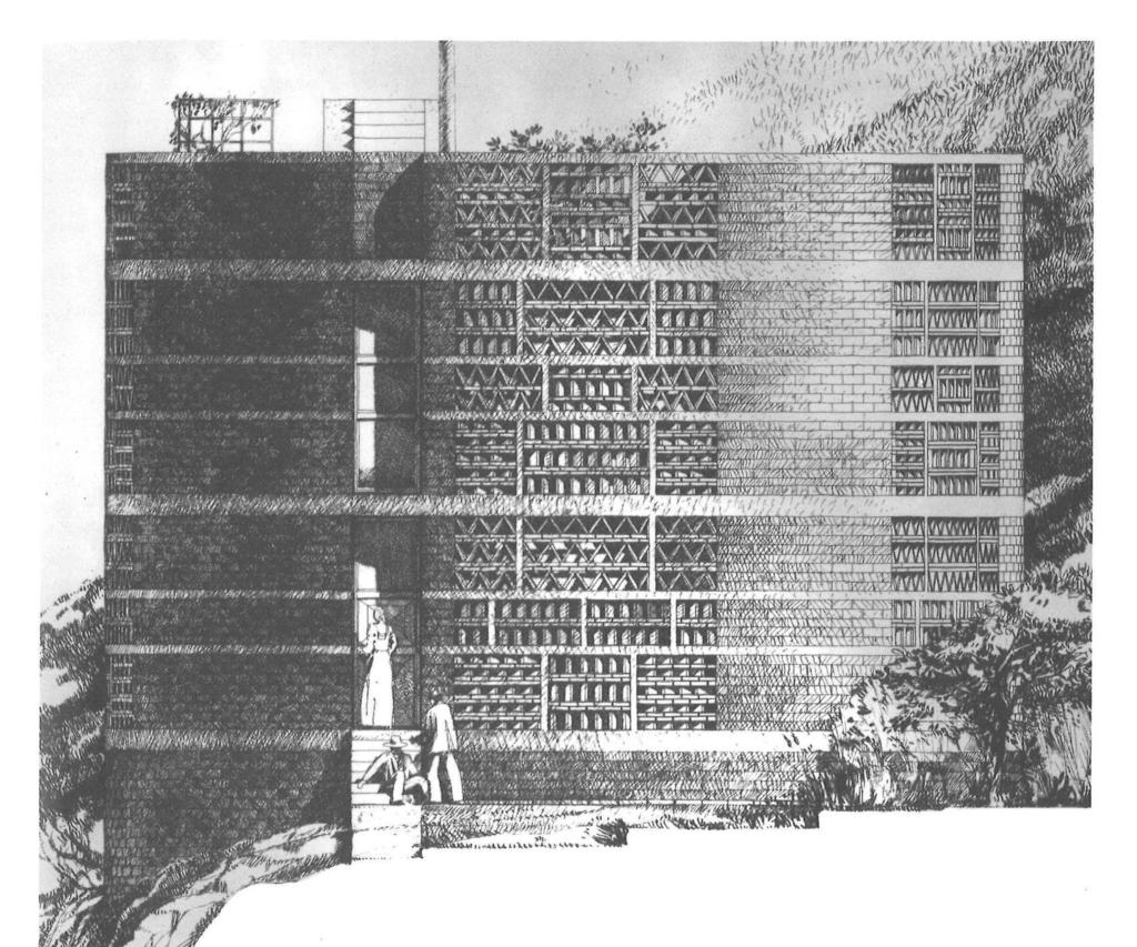 Progetto per una casa rotonda (1977) di Nicoletta Consentino Quelle: Alfonso Acocella L architettura die luoghi S. 323 (Fig. 540) Baukulturkompass Nr.