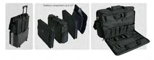 Servicetaschen Servicetasche Supply mit Dokumenteneinschubfach, Einsteckfächer für Werkzeuge und Messgeräte, Kleinteiletasche, große Einsteckfächer,