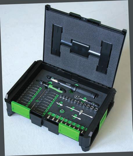 SysCon S Steckschlüsselsatz SocketMax ½" + ¼" 1 220370 ABS-Kunststoffbox SysCon S Art. Nr. 220600 55-teilig, ½ + ¼ 12 Steckschlüsseleinsätze ¼" 4-4.5-5 - 5.