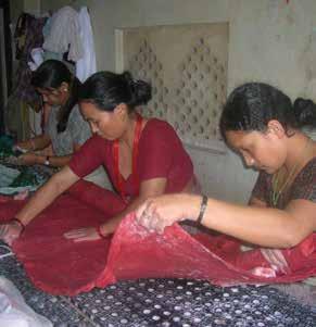 Bunte Filztäschchen von Purna Kalash Traders Die Produzenten der Organisation Purna Kalash Traders fertigen nepalesisches Kunsthandwerk an.