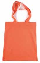 Einkaufsbeutel 100% Baumwolle, orange, unbedruckt, 35 x 42 cm, Henkel 70 x 3 cm 3,30 bd0-26-500