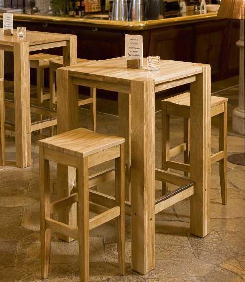 Möbel Indoor Barhocker mit Holzsitz RIALTO, ab 67 99 10 14 Barhocker RIALTO Klassisch elegante Barhocker aus Massivholz.