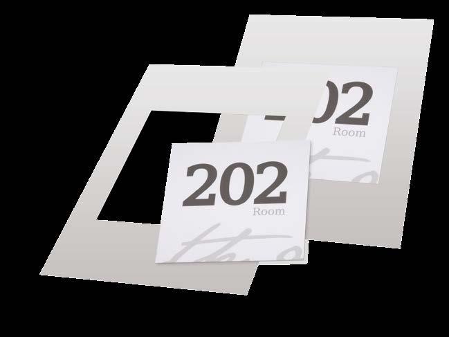 Leit- und Orientierungssysteme Modellreihe Papiereinlagen Papiereinlagen werden in reinweiß, blanco zum Selbstbeschriften mit Laser- und Tintenstrahldrucker, geliefert. 101 Format Artikel-Nr.