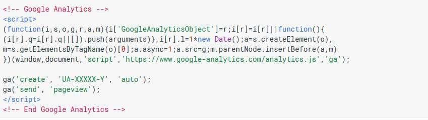 Wie installiert man Google Analytics? Google Analytics nutzt ein sog.