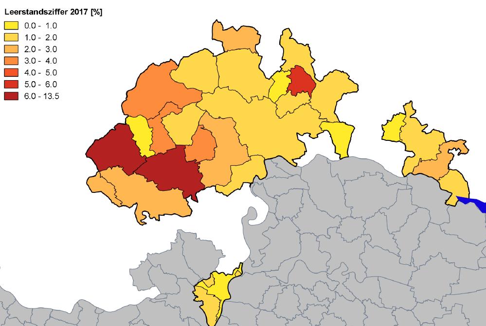 45% Löhningen 4.15% Beringen 1.69% Neuhausen 0.77% Schaffhausen 0.52% Stein am Rhein 1.