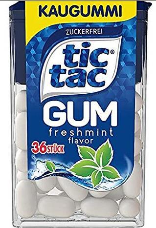 241067 Fer Tic Tac Gum Freshmint 24 17,5gr