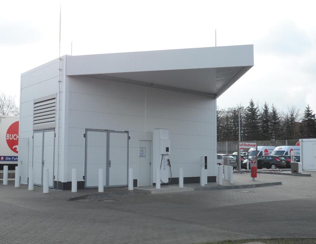 H2 - Tankstelle Deutschlands erste, regenerativ