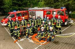 vor Jahr und Tag Damals Stetes Engagement im Dienste der Bevölkerung 75 Jahre Freiwillige Feuerwehr Hilpertsau Am 17.