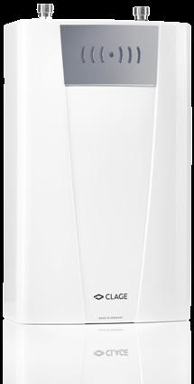 Effizienz und Komfort in einem Abwasch. E-Kompaktdurchlauferhitzer CFX-U Gradgenauer Warmwasserkomfort.