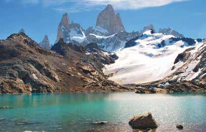 Buenos Aires Perito Moreno Gletscher AMERIKA der Gletscherwand ab und fallen mit riesigem Getöse ins Wasser.
