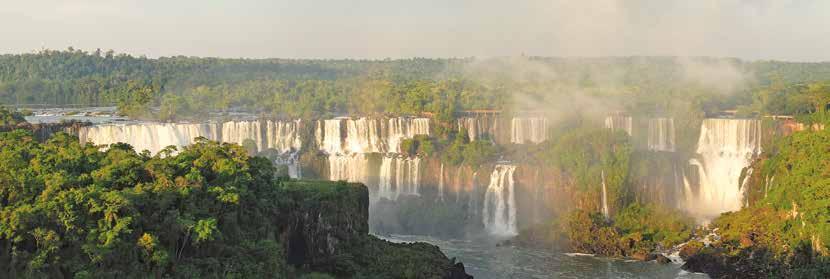 Iguazú Wasserfälle PERU BOLIVIEN ARGENTINIEN BRASILIEN 15 Tage Große Südamerika-Rundreise Bus- und Flugrundreise ab Lima bis Rio de Janeiro Machu Picchu - Sagenumwobene Inkazitadelle Cuzco, der Nabel