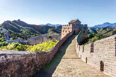 Kaiserpalast, Peking Große Mauer ASIEN umgeben von außergewöhnlichen Karsthügeln. Abenteuerlustige können die Hügel besteigen oder Sie spazieren durch die Altstadt.