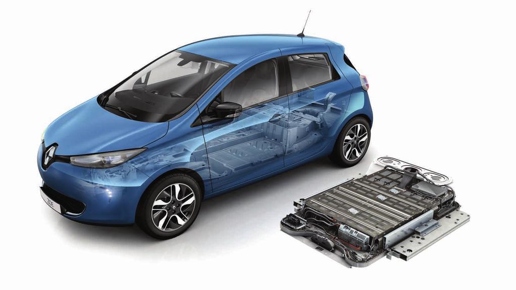 Renault bleibt Eigentümer der Batterie.