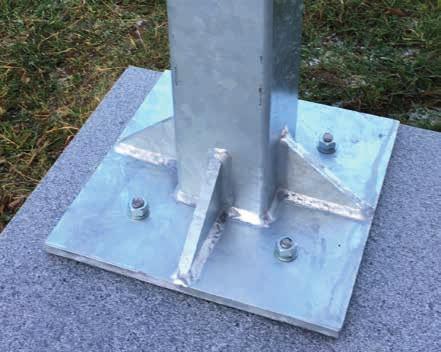Schrauben - Befestigungsmaterial Konstruktion (Schrauben, Ingenieurholzverbinder) - Schneelast bei KUBUS Flex 300 bis zu sk = 3,8 kn/m2 bei KUBUS Flex 600 bis zu sk = 2,51 kn/m2 - Fallrohr bauseits -