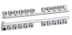 Fernmeldetechnik LSA Baureihe 2 Zubehör Steckziffernsatz zum Kennzeichnen von LSA-Modulen der Baureihe 2 Farbe: grau Markierungskappe 2/ zur Kennzeichnung wichtiger Doppeladern an LSA-Modulen der