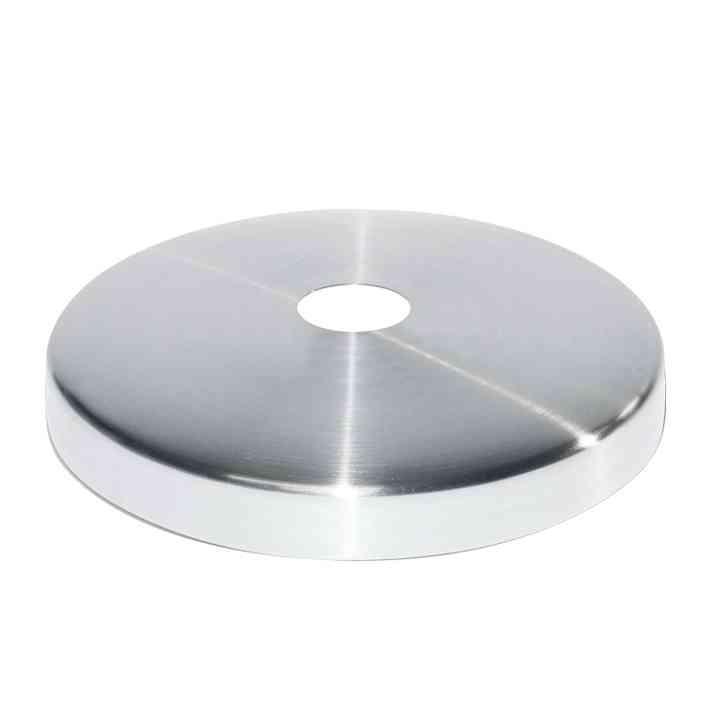 Abdeckrosetten cover plates EX029 KIT Abdeckrosette 42,4 DN 85 AISI 304 satiniert EX075 KIT Abdeckrosette 12 DN 75 AISI 304 satiniert COVER PLATE 42,4 mm x 85 mm STAINLESS STEEL AISI 304 COVER PLATE