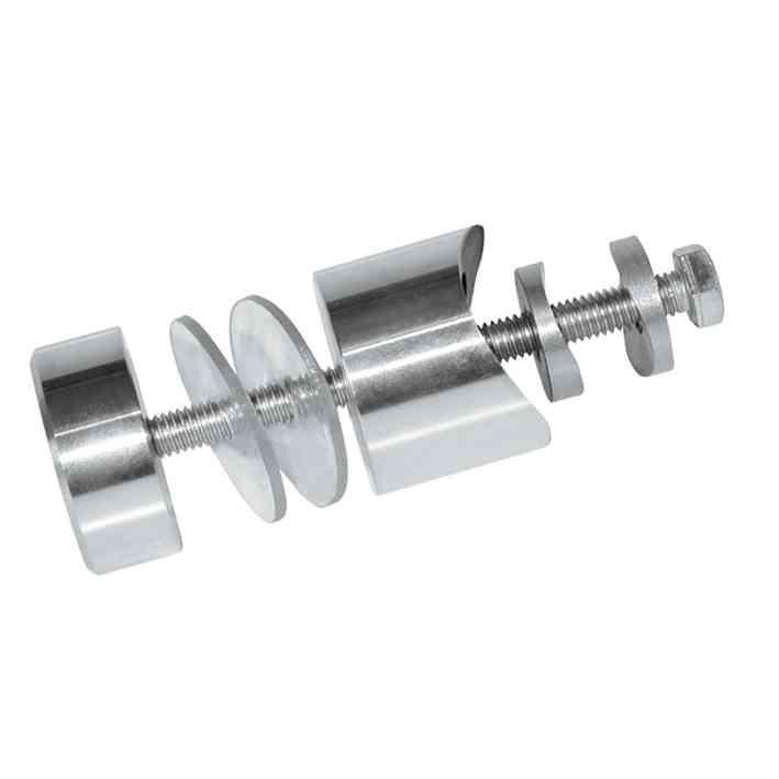 st. 8 mm AISI 304 satiniert GLASS SUPPORT for 6 8 mm glass STAINLESS STEEL AISI 304 EX262 KIT Glashalter DA Mat.st. 3 mm A Mat.st. 14 mm 42,4 AISI 304 satiniert GLASS SUPPORT for 3 14 mm glass x Ø 42,4 mm.