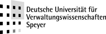 Veröffentlichungsblatt der Deutschen Universität für Verwaltungswissenschaften Speyer Ausgabe 1 10. Dezember 2013 Inhaltsübersicht: Seite 2 Seite 4 Seite 6 1.
