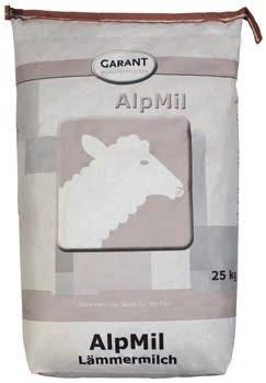 Mineralfutter Spezialitäten Spezialitäten AlpMil Lamm Milchaustauscher für Lämmer Mit 50 % Magermilchpulver Mit Schils-Protection Plus, dem