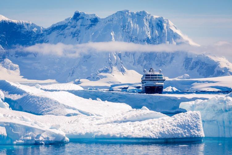 Half Moon Island ist ein Paradies für Fotografen mit ihrer vielfältigen Tierwelt vor malerischen Hintergründen und antarktischen Landschaften.