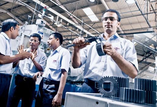 Oerlikons Erfolgsfaktoren Operational Excellence Oerlikon Drive Systems Oerlikon Vacuum Oerlikon Solar Automatisierung in Indien ersetzt manuelle Arbeitsschritte Erfolge 30 % mehr Volumen 40 %