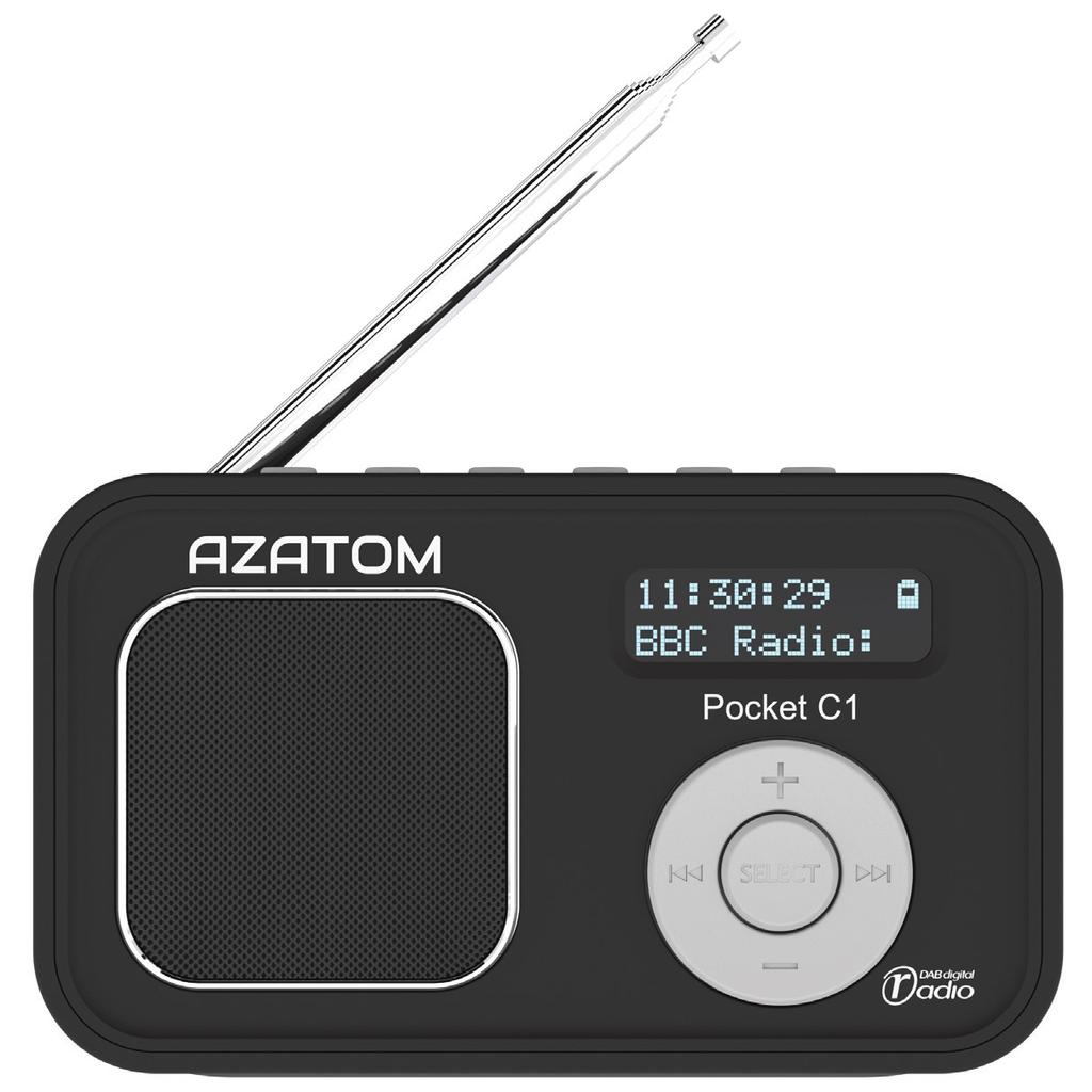 AZATOM Pocket C1 DAB Portable DAB