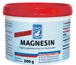 Magnesium mindert das Risiko der Muskelübersäuerung während und nach den Preisflügen.