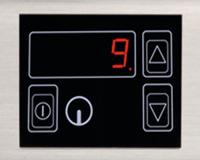 Kochsysteme für die Großküche 24 System 45 Auftischgerät Induktionsherd flach mit Sensor Tastenfeld Induktionsherd mit 1 Kochstelle Ceranglas 350 x 350 x 6 mm Typ Spule Außenmaße Spannung Leistung