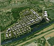 Graf Bismarck Entwicklung eines neuen Quartiers am Wasser rund um den ehemaligen Kanalhafen rund 82 ha Fläche an zentraler Stelle im Stadtgebiet mit großer Bedeutung für die