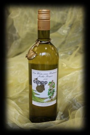 00 Gropp Traubensorte: Müller-Thurgau Produzent: Rutishauser Weinkellerei, Scherzingen Trockener, eleganter Weisser aus der Produktion