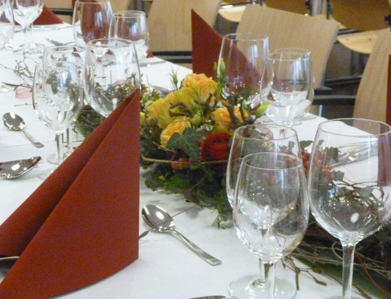Gastronomiebetrieb Alters- und Pflegezentrum Amriswil Wir empfehlen uns für Ihre Familienfeier.