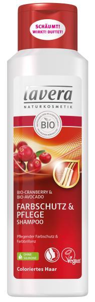& Bio-Grüner Tee Farbschutz & Pflege Shampoo Bio-Cranberry &