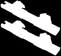 Trägerklammer für T-Träger 5 10mm Trägerdicke Montagehprofile für T-Träger quer montage inkl. Trägerklammer für T-Träger 10 18mm Trägerdicke 2 300 2 300 2 600 2 600 300C.1000.