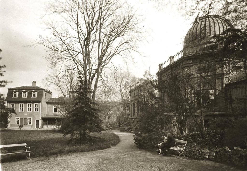 Erweiterung des Abbeschen Sternwartenneubaus im Jahr 1903