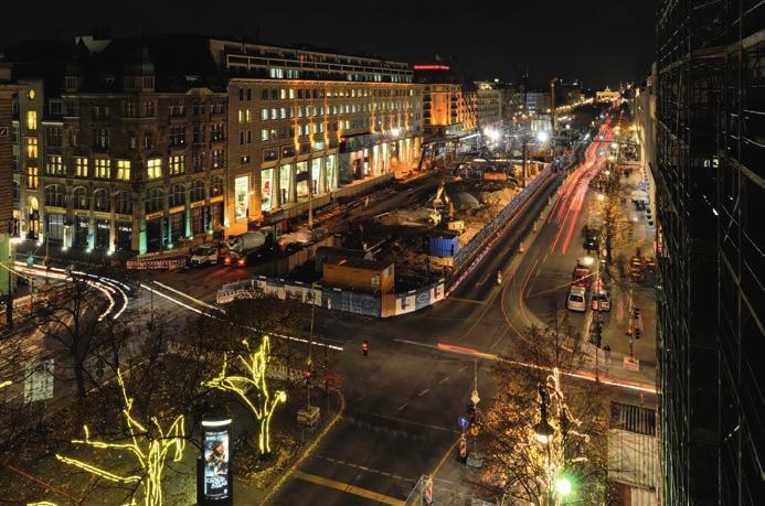 nter den Linden, November 2012 Bauhafen, April