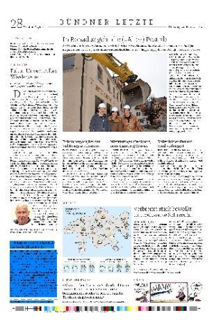 Datum: 24.02.2015 Bericht Seite: 11/14 Bündner Tagblatt 7007 Chur 081/ 255 50 50 www.buendnertagblatt.
