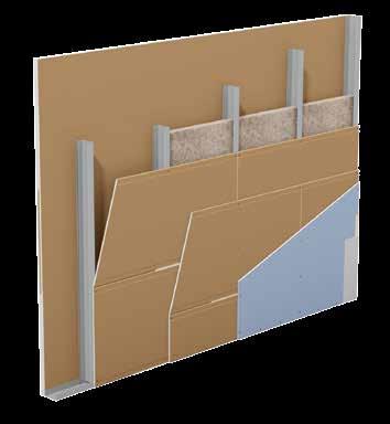 Silentboard Metallständerwand-Systeme W11.ch Knauf Metallständerwände Wandhöhen W112.ch Metallständerwand Einfachständerwerk Zweilagig beplankt Wandhöhen W113.