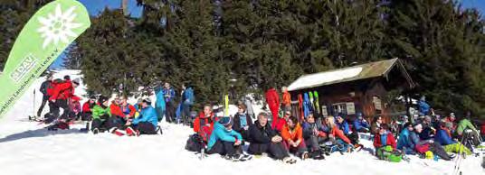 Skitouren 97 ger. Von ausgebildeten Fachübungsleitern Skibergsteigen geführtes Skitouren Grundkurs-Camp in Theorie und Praxis.