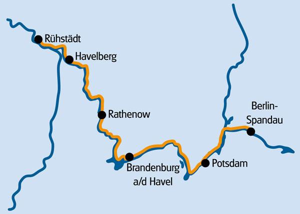 schließen 1. Tag: Anreise nach Havelberg Nach der Einschiffung haben Sie vielleicht noch Zeit für eine Erkundung der Stadtinsel und des Dombergs. 2. Tag: Havelberg - Rathenow, ca.
