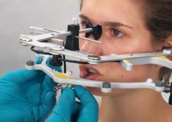 measurements of the lower jaw positions and movements with synchronous EMG recording.