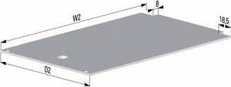 links/rechts Schloss mit Reiber und Schlüssel Befestigungsfeder Montageteilesatz Einzelteile in Einheiten zur Selbstmontage 2 Stück W1 in mm D in mm W2 in mm D2 in mm Eloxiert/ Schnittkanten blank